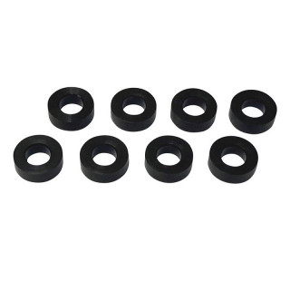 軽量アルミセッティングスペーサー ブラック M3用 厚さ0.5mm [TP-43005]