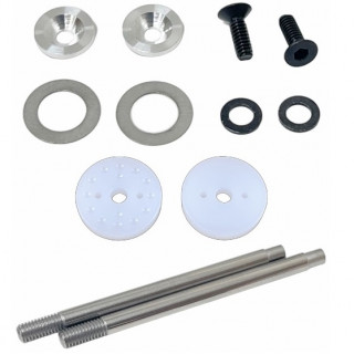 プログレッシブピストンフルコンボセット アソシ13mmダンパー用2.5mm厚フロント3x23mm [TE-PPFCAE25F]