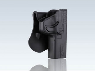 AMOMAX リリースボタンホルスター for MP9(右)BK [AM-MP9]