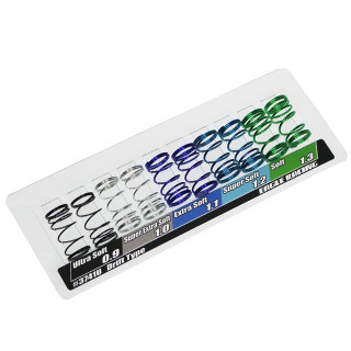 1/10不等ピッチスプリングセットドリフト用 (5種x各2本) [EG-3741U3]