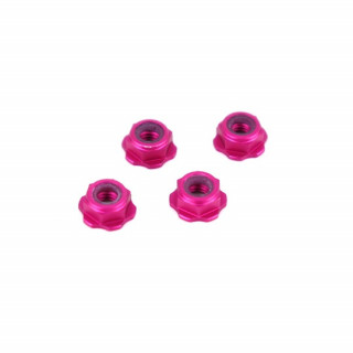 BuzzBreak BB LOCK NUT(ローハイトナイロンタイプ / ピンク / 4pcs) [BB-LN-010]