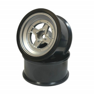 Classic Spoke-M ll (Fifteen model) offset6 マットシルバー 2個入 [TDW-0618MS]