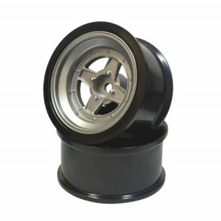 Classic Spoke-M ll (Fifteen model) offset8 マットシルバー 2個入 [TDW-0818MS]