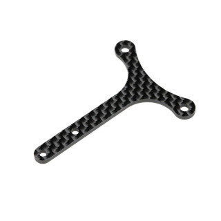 Works'91 TeamSpec用 グラファイト製 アッパーデッキスペーサー(2.0mm) [YZ-003SG]