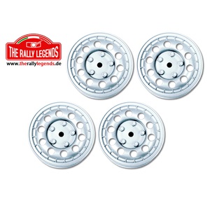 1/10 037/S4 ホイル シルバー 4pcs [EZRL2071#2]