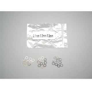 シムセット 3x5mm(0.1/0.2/0.3mm 各10枚入り) [MRD-AC001]