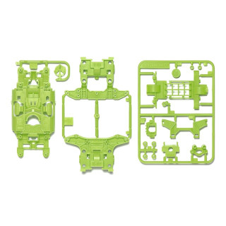 MSカラーシャーシセット イエローグリーン [95702]