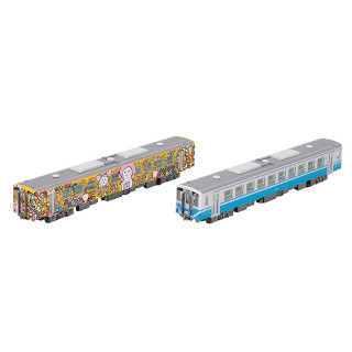 鉄道コレクション JRキハ54形0番代(すまいるえきちゃん号・JR四国色) 2両セット [332305]