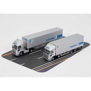 トラックトレーラーコレクション 佐川急便 トラックトレーラー 2台セット [334545]