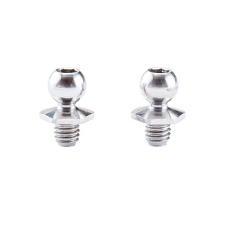 SPM チタン製 ロッドエンドボール(Φ4.3mm、首短タイプ、SS、2  [RT-006SN3]