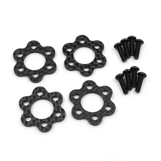 カーボンホイルディスクプレート (YZ870/W91用) [XS-YM40008]