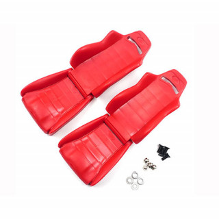 ハードプラスチック製シート 2pcs レッド [YA-0540RD]