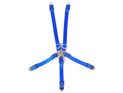 1/10RC用アクセサリー セーフティベルトブルー [YA-0558BU]