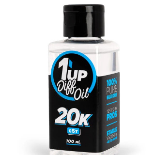 1up Racing Pure Silicone Diff Oil 20000cSt 100ml [1UP-110020]