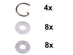 Oリングセット (共用) [D0509c]