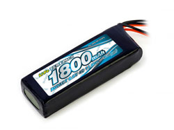 インパクトLi-Feバッテリー1800mAh/6.6V4CフラットSサイズGPカーレシーバー用 [MFE-RF1800FD4]