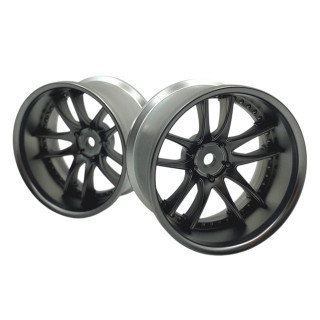 WORK EMOTION CR3P STD RIM オフセット8 マットブラッククローム 2pcs [LW-0606MBCa]