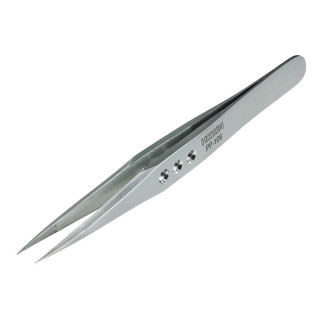 HOZAN ステンレス強力型ピンセット 直型(標準)先端幅：0.3mm [PP-106]