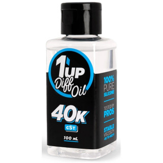 1upRacing Pure Sillicone Diff Oil 40000cSt 100ml [1UP-110040]