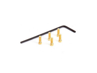 M2×5 Cap スクリューセット(ゴールド) 5pcs [HS-69094B]