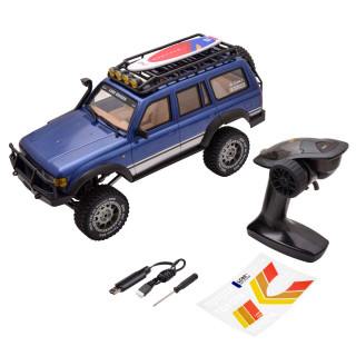 【予約】 APECAR 1/12 4WD RCカー ランドクルーザー LC80 ブルー *JXC5826-B