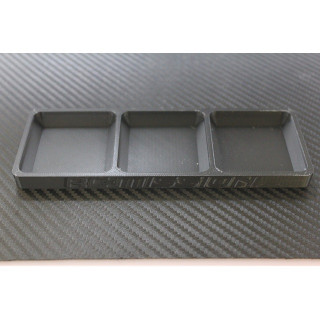 3DPパーツトレイ 50x50mm3連ボックス [MI-PT-553]
