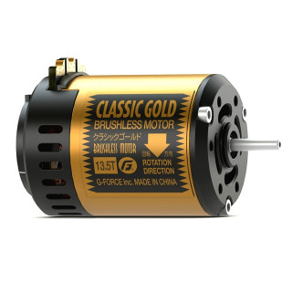 Classic Gold Brushless Motor 13.5T [G0460]