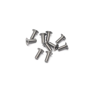 110度 チタン皿ビス M3x8mm(10pcs) [AM16CS3008]