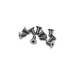 110度 チタン皿ビス M3x6mm (10pcs) [AM16CS3006]