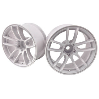 WORK EMOTION CR Shigoku WHEEL DEEP CONCAVE off8 White 2pcs [LW-1008WH]