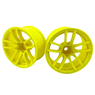 WORK EMOTION CR Shigoku WHEEL CONCAVE off6 Yellow 2pcs [LW-1006YE]