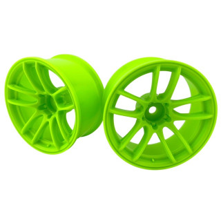 WORK EMOTION CR Shigoku WHEEL DEEP CONCAVE off8 Green 2pcs [LW-1008GR]