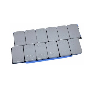 いつもの石ころのような色のエコなブロックウエイト5g x 12個 [TE-BW512]