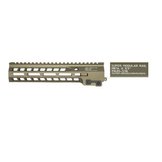AngryGun M4用9.5SMR MK14 M-LOKハンドガードDDC [AGMK14-9.5-DDC]