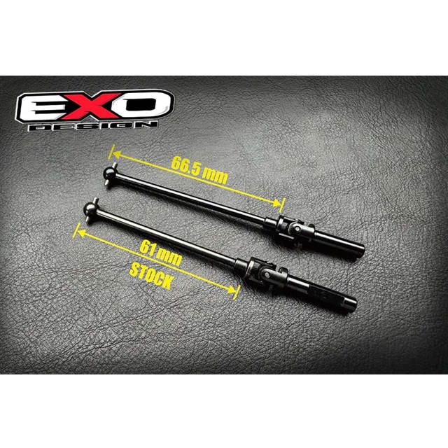 YZ870C ロングフロントユニバーサルシャフト (2本入) [YZ007/1
