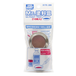 Mr.塗料皿(10枚入) [D175]