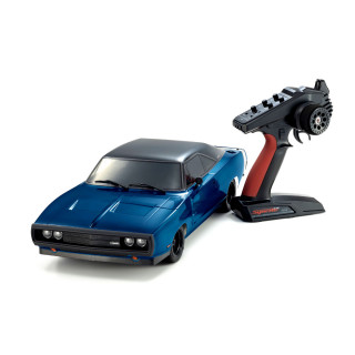 【予約】 1/10 EP 4WD フェーザーMk2 FZ02Lシリーズ レディセット 1970 ダッジ チャージャー チューンド・バージョン ブルー *34475T1