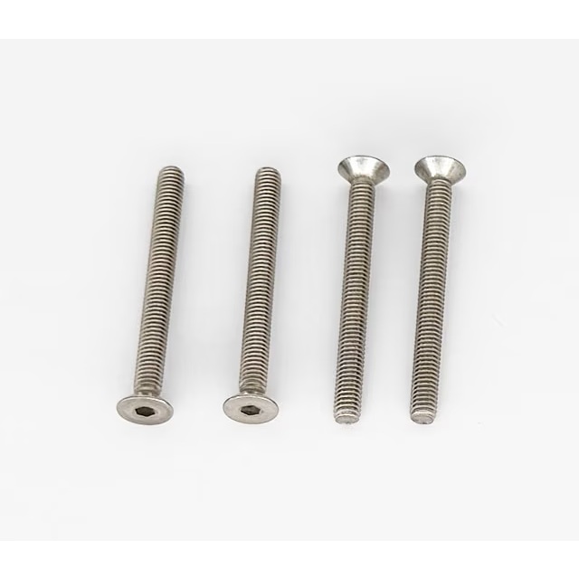 チタンヘックス皿ビス M4×42 (4pcs) [STR-442] - スーパーラジコン
