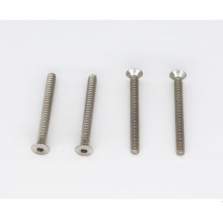 チタンヘックス皿ビス M3×32(4pcs) [STR-332]