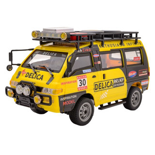 1/24 2WD RCカー(デリカ)イエロー [JXC5813B-Y]