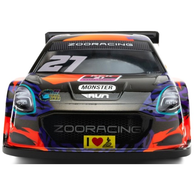 ZooRacing アペックス(0.5mm) 1/10FWD専用ボディ [ZR-0027-05-J4