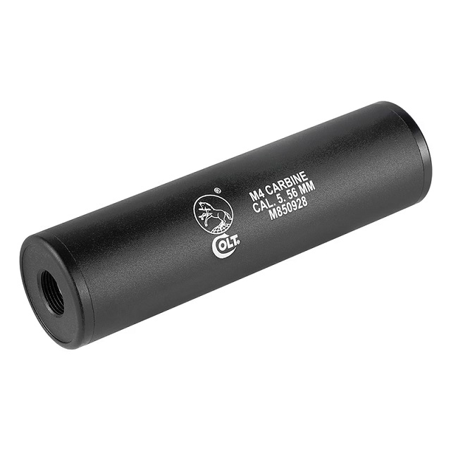 φ35x130mmサイレンサー(Colt M4 Carbine刻印/正逆両用) [hy-186p
