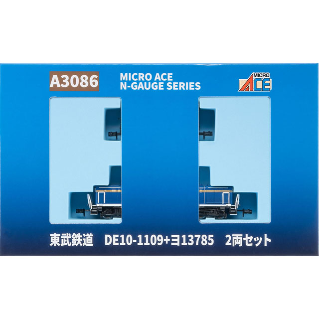 東武鉄道 DE10-1109+ヨ13785 2両セット [A3086] - スーパーラジコン