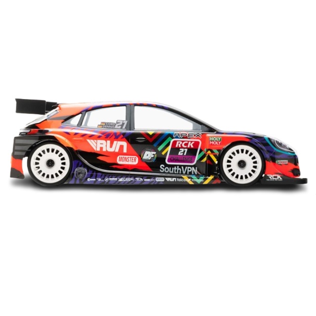 ZooRacing アペックス(0.5mm) 1/10FWD専用ボディ [ZR-0027-05-J4